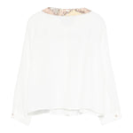 Missoni Camicia tinta unita con Paillettes Bianco per Bambina MX5A50 BIANCO MISSONI 