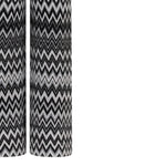 Missoni Pantalone Bicolore con Fantasia Bianco per Bambina MX6A30 BIANCO MISSONI 