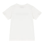 Missoni T-Shirt tinta unita con Stampa Bianco per Bambina MX8A31 BIANCO MISSONI 