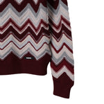Missoni Maglia tinta unita con Fantasia Bordeaux per Bambina MX9P20 BORDEAUX MISSONI 