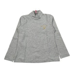 Monnalisa Lupetto tinta unita con Brillantini Grigio per Bambina 116605A4 GRIGIO MONNALISA 