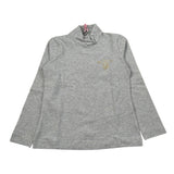 Monnalisa Lupetto tinta unita con Brillantini Grigio per Bambina 116605A4 GRIGIO MONNALISA 