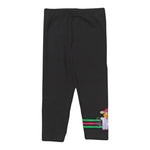 Monnalisa Leggins tinta unita con Stampa Nero per Bambina 11B417 NERO MONNALISA 