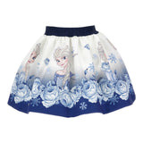 Monnalisa Gonna tinta unita Fantasia Bianco per Bambina 11D706 BIANCO MONNALISA 
