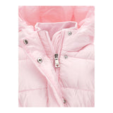Monnalisa Giubbino tinta unita con Cappuccio Rosa per Bambina 17F101XX ROSA MONNALISA 