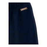 Monnalisa Pantalone tinta unita Modello A Zampa Blu per Bambina 17F400 BLU MONNALISA 