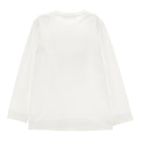 Monnalisa Shirt tinta unita con Stampa Bianco per Bambina 190618 BIANCO MONNALISA 