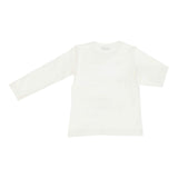 Monnalisa Shirt tinta unita con Stampa Bianco per Bambina 194641PW BIANCO MONNALISA 