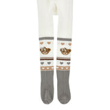 Monnalisa Calze tinta unita con Ricami Panna per Neonata 19F011 PANNA MONNALISA 