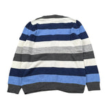 Monnalisa Cardigan Tricolore con Fantasia A Righe Bianco per Bambino 254800 BIANCO MONNALISA 