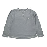 Monnalisa Shirt Girocollo tinta unita con Stampa Grigio per Bambino 258611R1 GRIGIO MONNALISA 