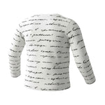 Monnalisa Shirt Girocollo tinta unita con Stampa Bianco per Neonato 282606 BIANCO MONNALISA 