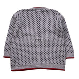 Monnalisa Cardigan tinta unita con Ricami Grigio per Neonato 286801 GRIGIO MONNALISA 
