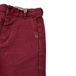 Monnalisa Pantalone Tinta Unit con Girovita Regolabile Rosso per Neonato 288400R1 ROSSO MONNALISA 