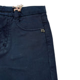 Monnalisa Pantalone tinta unita con Girovita Regolabile Blu per Neonato 288401R1 BLU MONNALISA 
