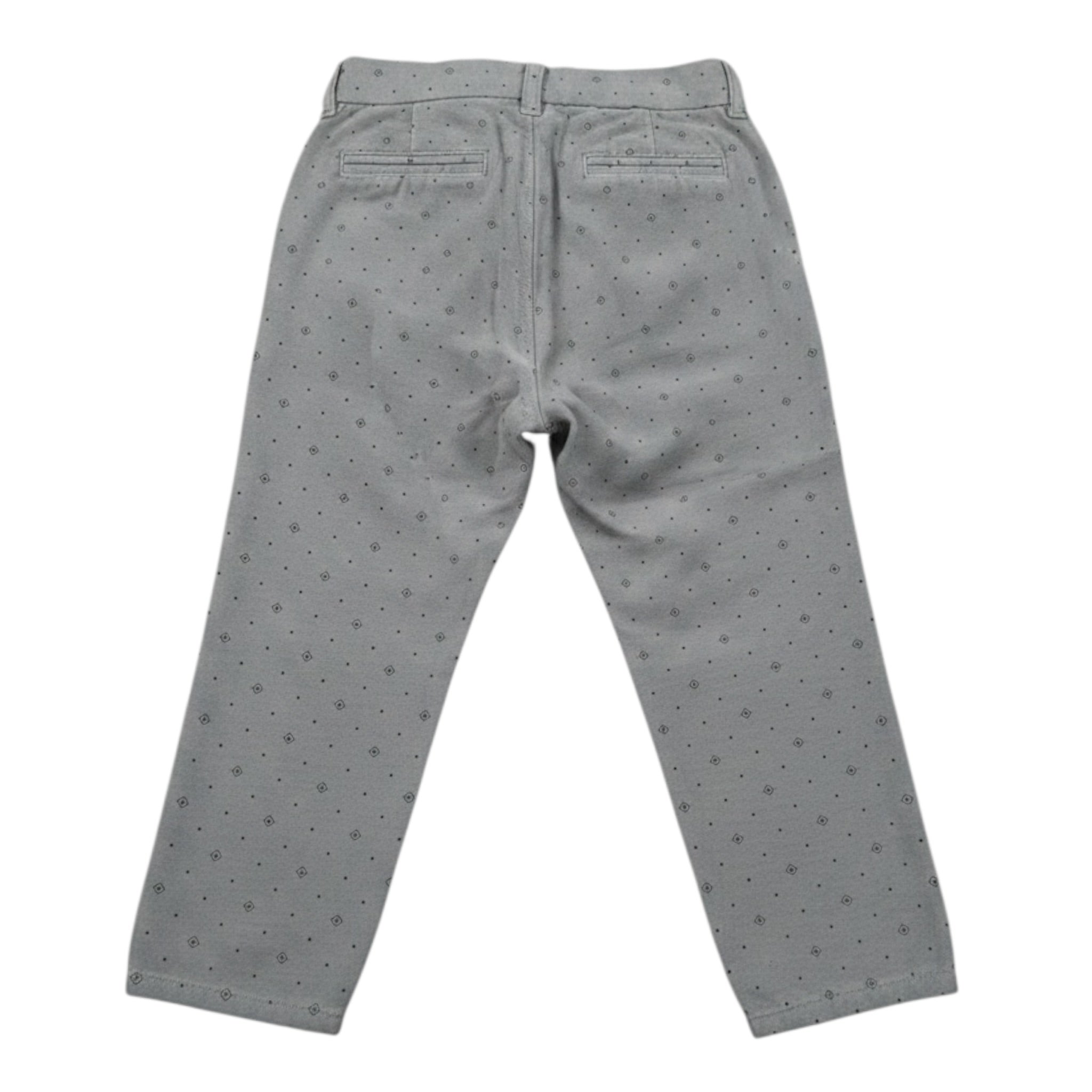 Monnalisa Pantalone tinta unita con Girovita Regolabile Grigio per Neonato 288411 GRIGIO MONNALISA 