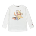 Monnalisa Shirt Girocollo tinta unita con Stampe Bianco per Neonata 288613 BIANCO MONNALISA 