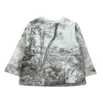Monnalisa Shirt Girocollo tinta unita Stampa Fantasia Bianco per Neonato 288618 BIANCO MONNALISA 