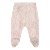 Monnalisa Completo 2 Pezzi Shirt-Ghettina Panna per Neonata 35F510 PANNA MONNALISA 