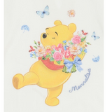 Monnalisa Shirt tinta unita con Stampa Bianco per Bambina 388614P6J BIANCO MONNALISA 