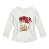 Monnalisa Shirt tinta unita con Stampa Bianco per Neonata 392606SP BIANCO MONNALISA 