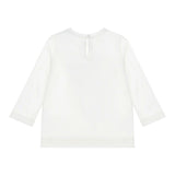 Monnalisa Shirt tinta unita con Stampa Bianco per Neonata 398606SE BIANCO MONNALISA 