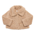 Monnalisa Cappotto tinta unita Beige per Neonata 39D105 BEIGE MONNALISA 