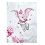 Monnalisa Maxi Shirt tinta unita con Stampa Panna per Bambina 39D605 PANNA MONNALISA 