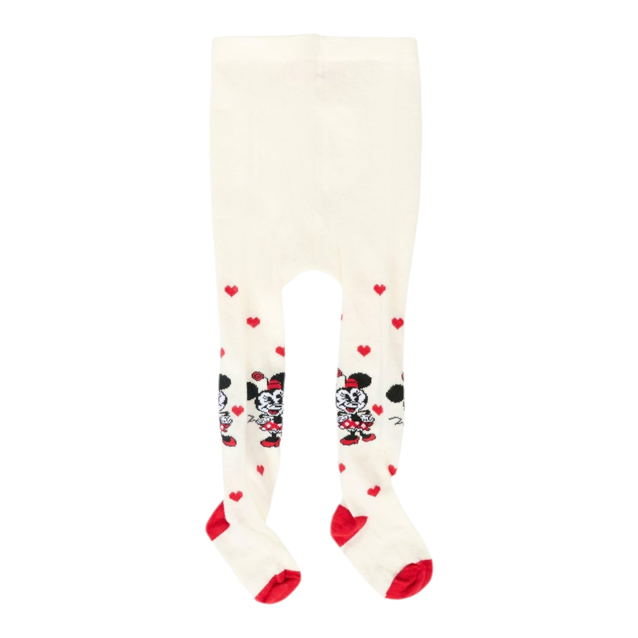 Monnalisa Calze tinta unita con Ricami Panna per Neonata 39F006 PANNA MONNALISA 