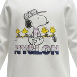 Monnalisa Shirt tinta unita con Stampa Bianco per Neonata 632604S5 BIANCO MONNALISA 