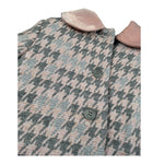 Monnalisa Cappotto Stampa Fantasia Grigio per Bambina 73B101 GRIGIO MONNALISA 