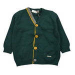 Monnalisa Cardigan tinta unita con Bottoni Verde per Neonato CRD VERDE MONNALISA 