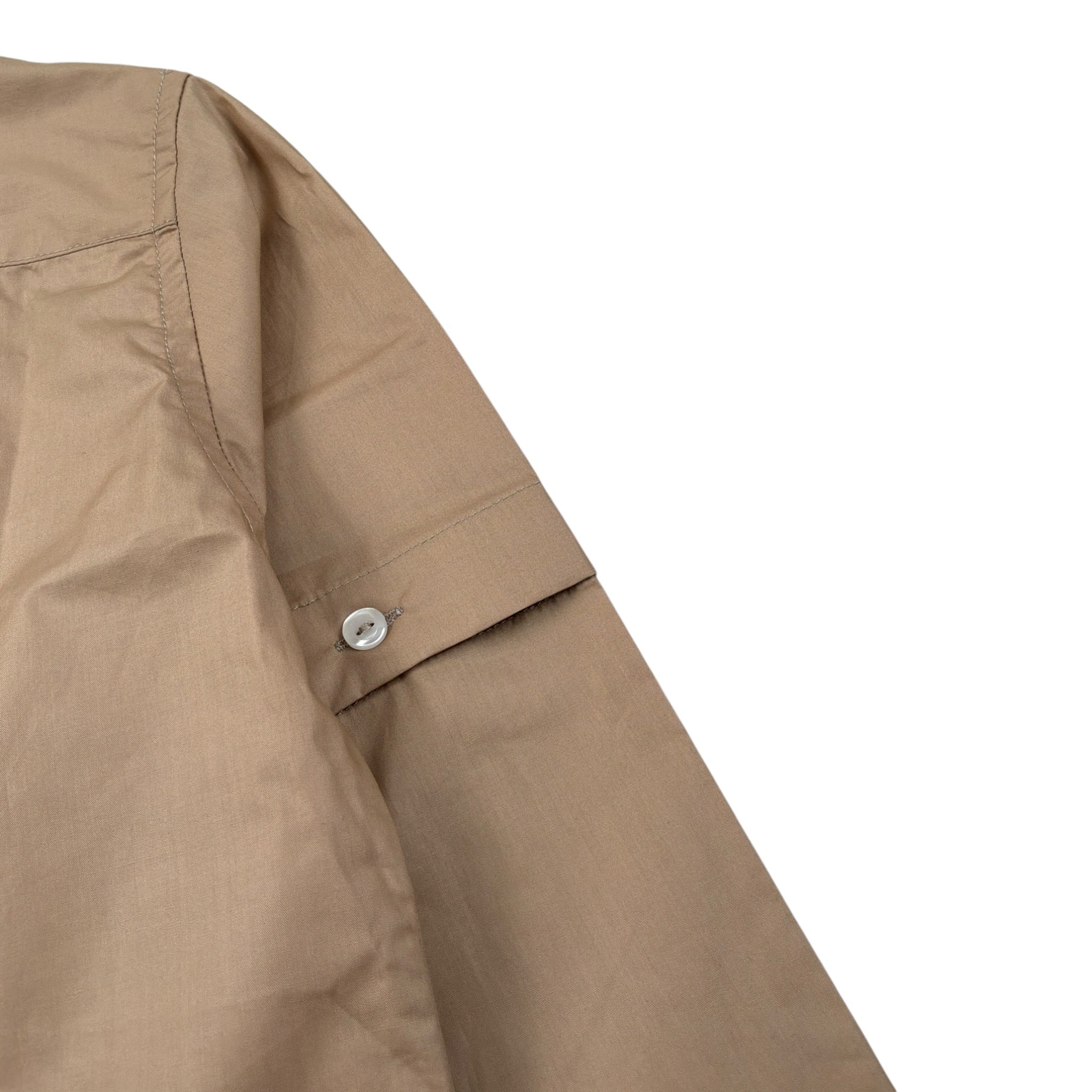 Mood_One Camicia Manica Lunga Tinta Beige per Bambino B-CAMICIA BEIGE MOOD_ONE 