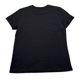 Moschino T-Shirt Girocollo tinta unita con Logo Nero per Bambino H8M058 NERO MOSCHINO 