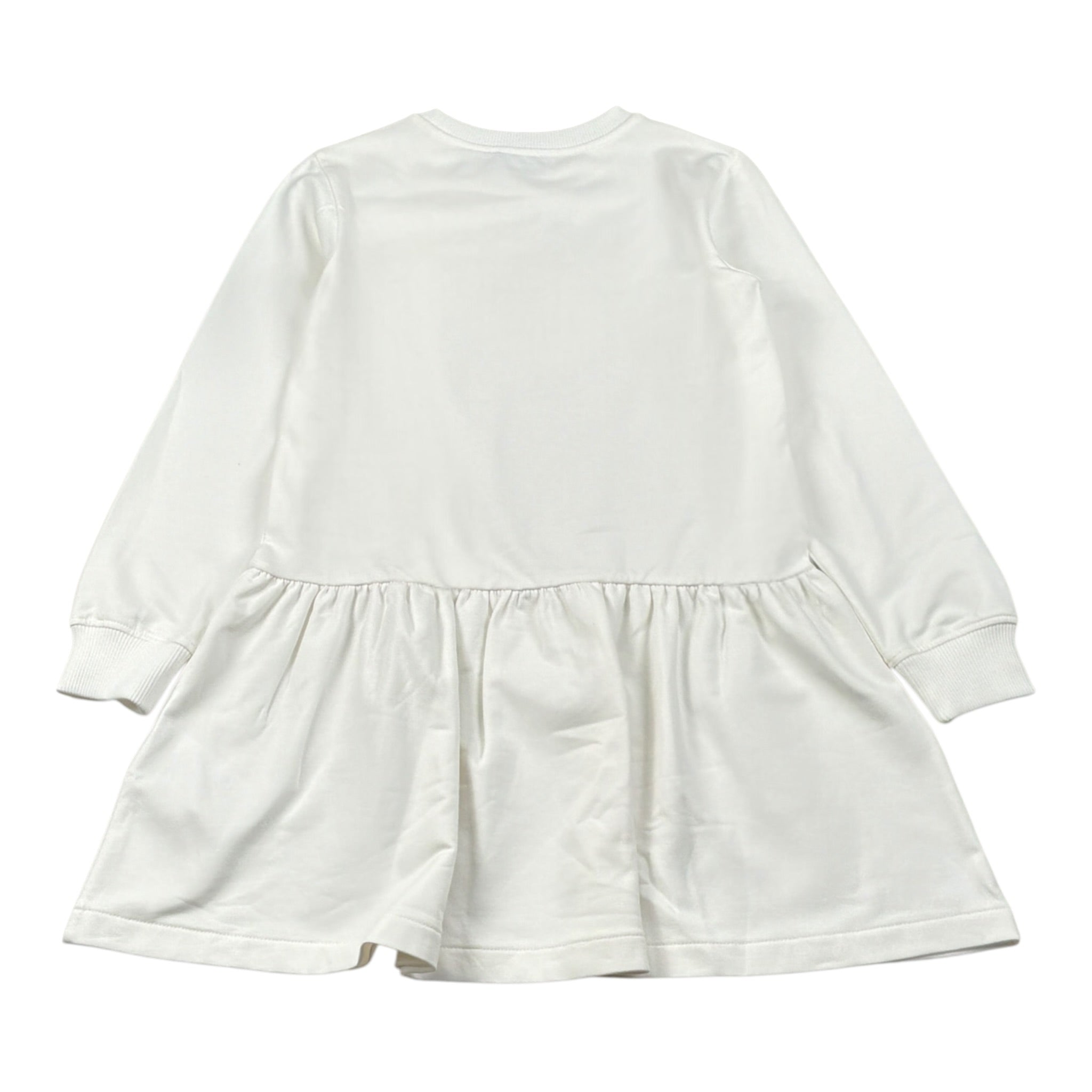 Moschino Abito tinta unita Modello Felpa con Stampa Bianco per Bambina HAV0H7 BIANCO MOSCHINO 