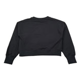 Moschino Felpa Chiusa Girocollo tinta unita Nero per Bambina HBF06G NERO MOSCHINO 