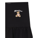 Moschino Gonna tinta unita con Logo Nero per Bambina HDJ03WX NERO MOSCHINO 