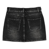 Moschino Gonna In Denim tinta unita Nero per Bambina HDJ03ZX NERO MOSCHINO 