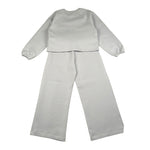 Moschino Completo 2 Pezzi Felpa-Pantalone Lilla per Bambina HDK03A LILLA MOSCHINO 