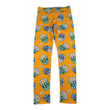 Moschino Leggins tinta unita con Stampa Ocra per Bambina HIP04X OCRA MOSCHINO 
