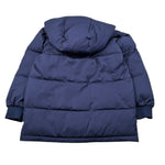 Moschino Giubbino tinta unita con Cappuccio Blu per Bambino HMS05U BLU MOSCHINO 
