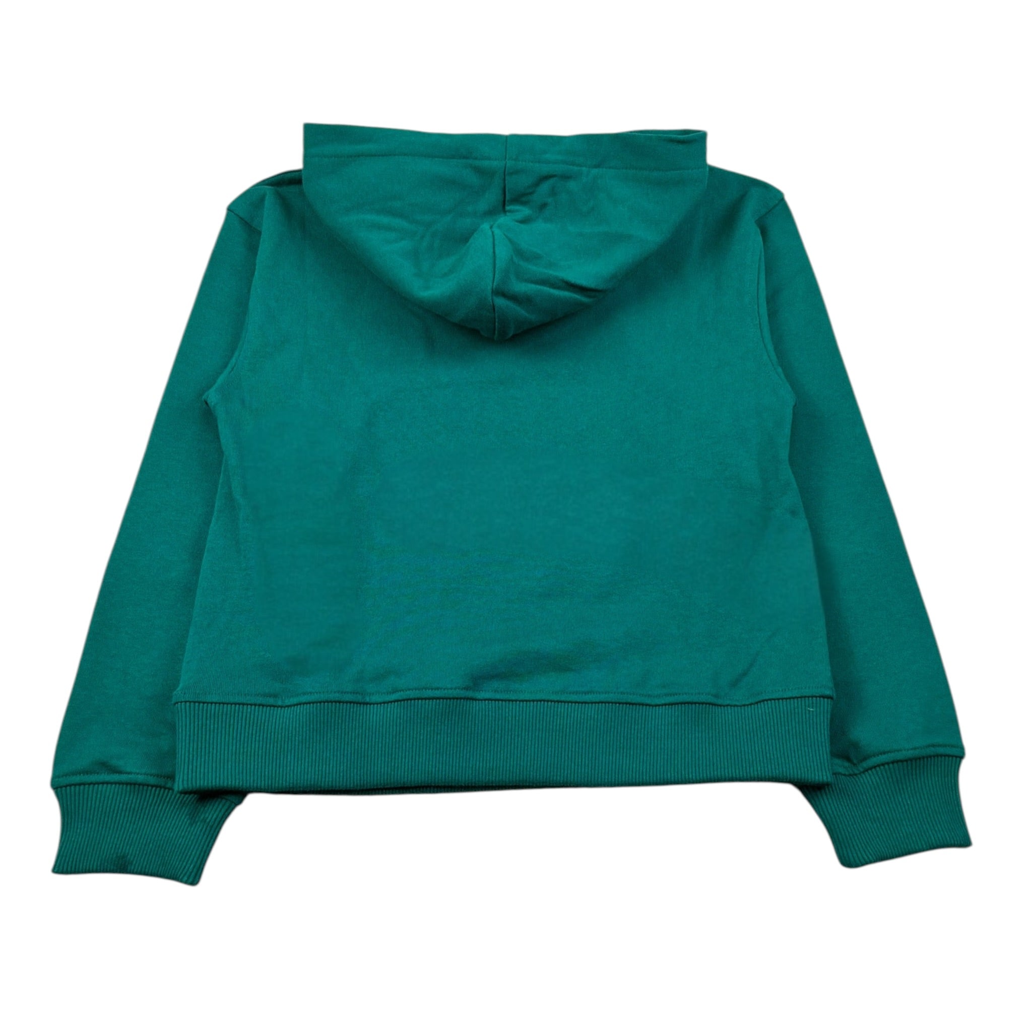 Moschino Felpa Chiusa con Cappuccio tinta unita Verde per Bambino HRF07K VERDE MOSCHINO 
