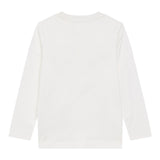 Moschino Shirt Girocollo tinta unita con Logo Bianco per Neonato HTO00JN BIANCO MOSCHINO 