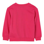 Moschino Felpa Chiusa Girocollo tinta unita Fuxia per Bambina HUF095 FUXIA MOSCHINO 