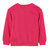Moschino Felpa Chiusa Girocollo tinta unita Fuxia per Bambina HUF095 FUXIA MOSCHINO 