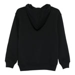 Moschino Felpa Chiusa con Cappuccio tinta unita Nero per Bambino HUF096 NERO MOSCHINO 