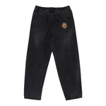 Moschino Jeans tinta unita con Elastico In Vita Nero per Bambino HUP08IX NERO MOSCHINO 