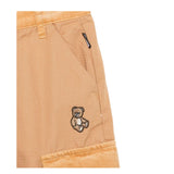 Moschino Pantalone tinta unita con Elastico In Vita Beige per Bambino HUP08M BEIGE MOSCHINO 