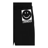 Moschino Pantalone Modello Tuta tinta unita con Stampa Nero per Bambino HUP08N NERO MOSCHINO 