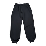 Moschino Pantalone Modello Tuta tinta unita con Stampa Nero per Bambino HUP093 NERO MOSCHINO 
